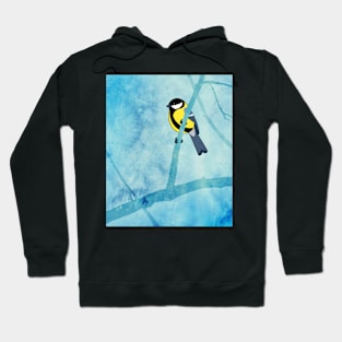 Great Tit (Parus major) Hoodie